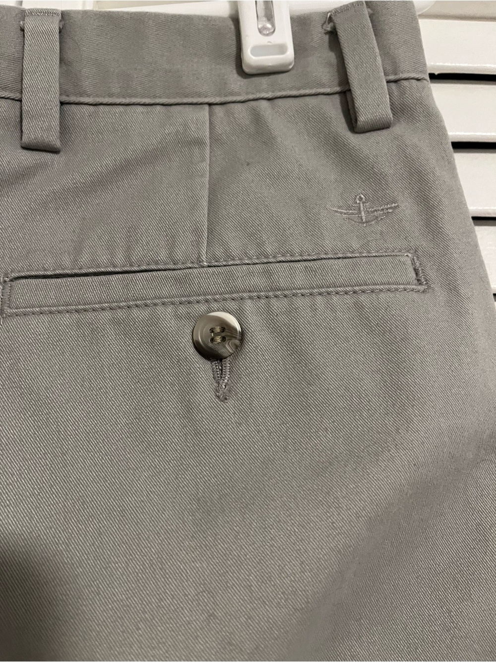 Slim Fit Gray Chinos
